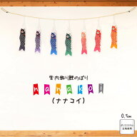 こいのぼり 室内鯉のぼり nanakoi (ナナコイ） 徳永鯉のぼり KOT-RM-410-010 ガーランド 天上 壁掛け 吊…