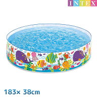 プール オーシャンプレイ スナップセットプール 183×38cm 対象年齢：3歳以上 SWM-PL-56452INTEX インテ…