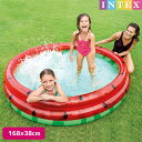 プール ウォーターメロンプール スイカプール 168×38cm 対象年齢：2歳以上 SWM-PL-58448INTEX インテックス 家庭用プ…