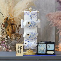 楽天市場】五月人形 久月（こいのぼり｜雛祭り・端午の節句 