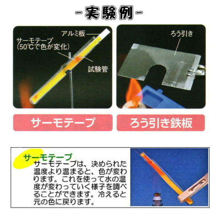 楽天市場 理科実験キットもののあたたまり方ｂ型 10個セット 学校教材ネットショップ