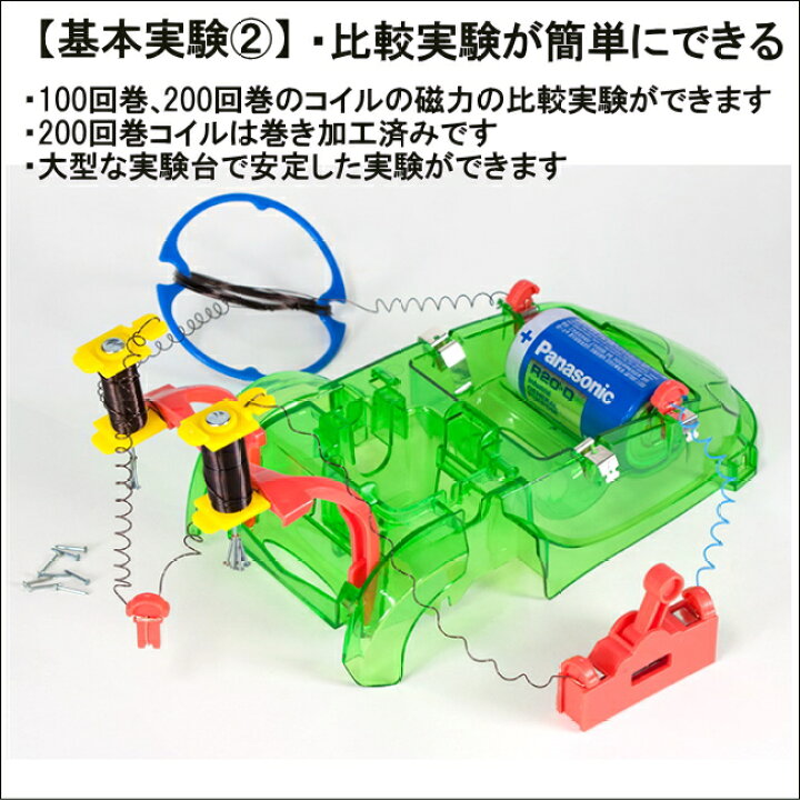 楽天市場 実験キット 電流と電磁石hd ハイパーダッシュ あす楽 学校教材ネットショップ
