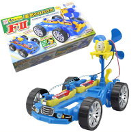 理科実験キット 電気のはたらきF2 モーターカー作り プロペラカー作り 並列つなぎ 直列つなぎ 乾電池 プ…