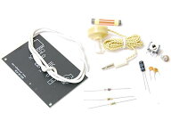 マルツエレック 鉱石ラジオキット(日本語説明書付)【M2PK2300】[電子 工作 ゲルマ 鉱石 ラジオ キット 自…