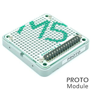 M5Stack M5Stack�p�v���g���W���[���yM5STACK-PROTO-MODULE�z[�G���t�@�C�u�X�^�b�N �}�C�R�� IoT ���W���[�� �d�q�H�� ���R�H�� �ċx��]