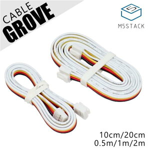 M5Stack M5Stack�pGROVE�݊��P�[�u��(200cm�A1����)�yM5STACK-CABLE-200�z[�G���t�@�C�u�X�^�b�N �}�C�R�� IoT ���W���[�� �d�q�H�� ���R�H�� �ċx��]