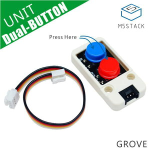 M5Stack M5StackpfA{^jbgyM5STACK-DUALBUTTON-UNITz[Gt@CuX^bN }CR IoT W[ dqH RH ċx]