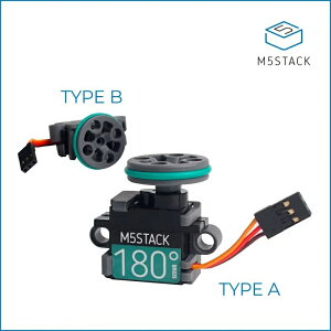 M5Stack Servo Kit 180°�yM5STACK-A076-B�z[�G���t�@�C�u�X�^�b�N �}�C�R�� IoT ���W���[�� �d�q�H�� ���R�H��]