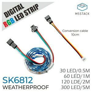M5Stack SK6812 hRGB LEDe[v(100cmALED60)yM5STACK-A093-Bz[Gt@CuX^bN }CR IoT W[ dqH RH]