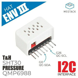 M5Stack M5StickC ENV III Hat(SHT30/QMP6988)yM5STACK-U053-Dz[Gt@CuX^bN }CR IoT W[ dqH RH]