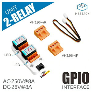 M5Stack M5Stack�p2�`�����l��SPST�����[���j�b�g(1��H1�ړ_)�yM5STACK-U131�z[�G���t�@�C�u�X�^�b�N �}�C�R�� IoT ���W���[�� �d�q�H�� ���R�H�� �ċx��]