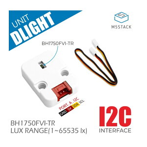 M5Stack M5Stack�p�����Z���T���j�b�g(BH1750FVI-TR����)�yM5STACK-U136�z[�G���t�@�C�u�X�^�b�N �}�C�R�� IoT ���W���[�� �d�q�H�� ���R�H�� �ċx��]