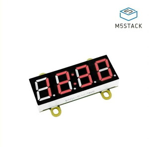 M5Stack M5Stack�p�ԐF7�Z�O�����g4���f�W�^���N���b�N���j�b�g�yM5STACK-U146�z[�G���t�@�C�u�X�^�b�N �}�C�R�� IoT ���W���[�� �d�q�H�� ���R�H�� �ċx��]
