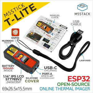 M5Stack M5Stick T-Lite T[}JJLbg(MLX90640)yM5STACK-K126z[Gt@CuX^bN }CR IoT W[ dqH RH]