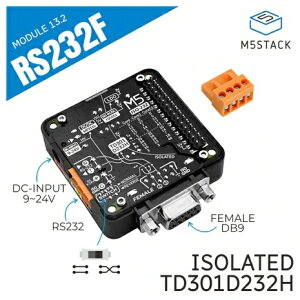 M5Stack M5Stack RS232F���W���[�� 13.2(DB9���X�R�l�N�^)�yM5STACK-M130�z[�G���t�@�C�u�X�^�b�N �}�C�R�� IoT ���W���[�� �d�q�H�� ���R�H�� �ċx��]