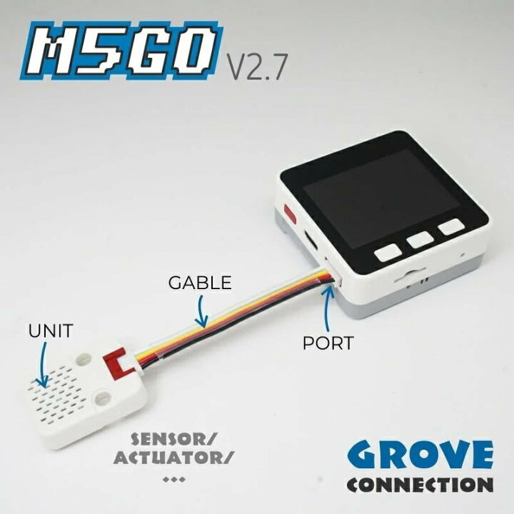 楽天市場】M5Stack M5GO IoTスターターキット V2.7【M5STACK-K006-V27 