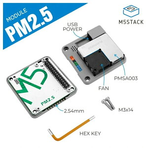 M5Stack M5StackpPM2.5 CZTW[(PMSA003)yM5STACK-M134z[Gt@CuX^bN }CR IoT W[ dqH RH]