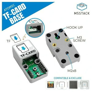 M5Stack ATOMIC TF�J�[�h���[�_�[�yM5STACK-A135�z[�G���t�@�C�u�X�^�b�N �}�C�R�� IoT ���W���[�� �d�q�H�� ���R�H��]