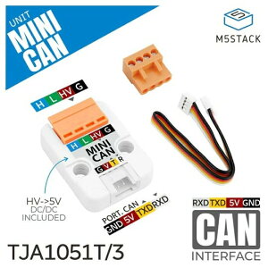 M5Stack M5Stackp~jCANjbg(TJA1051T/3)yM5STACK-U179z[Gt@CuX^bN }CR IoT W[ dqH RH M5StackpCANoXʐMW[]