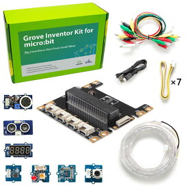 SeeedStudio Grove Inventor Kit for micro:bit 【110060762】 [マイクロビット プログラミング 夏休み 自由研究 自由工作 電子工作 小学生 中学生 高校生]