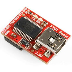 Arduino FTDI Basic Breakout-3.3V USB-�V���A���A�_�v�^ �yDEV-09873�z