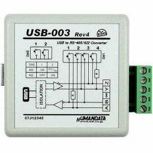 �q���[�}���f�[�^ USB RS485/RS422�ϊ��� Rev6 �yUSB-003�z