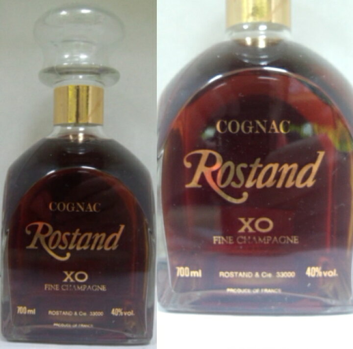 楽天市場】ロスタン コニャック XO Rostand XO 700ml 古酒 : ECHIGOYA