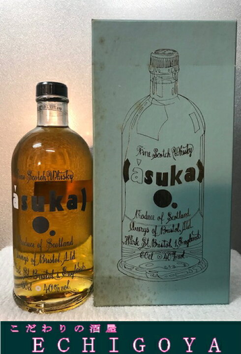 楽天市場】 大古酒 (asuka)アスカ 40度 600ml : ECHIGOYA 