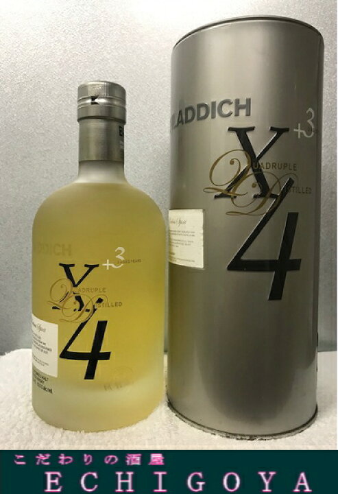 楽天市場】 ブルイックラディ X4＋3 63.5度 700ml（並行） : ECHIGOYA 