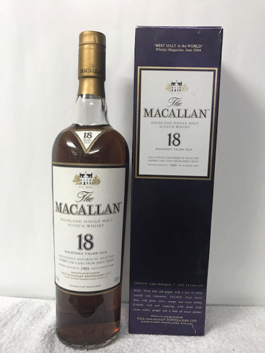 楽天市場】希少レア1989 マッカラン 18年 1989 43% 700ml 箱入 楽天市場】希少レア1989 マッカラン 18年 1989 43% 700ml 箱入