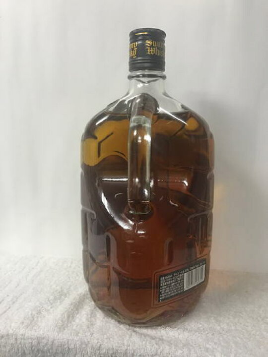楽天市場】(希少・終売品) サントリー 黒角瓶 43度 1920ml : ECHIGOYA