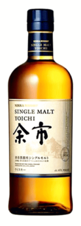 楽天市場】(ニッカウヰスキー) シングルモルト余市 45度 700ml : ECHIGOYA