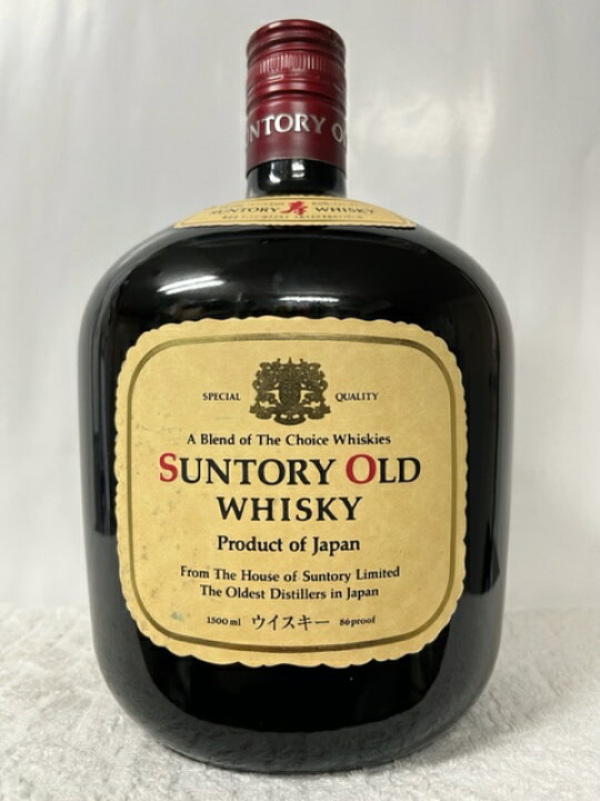 楽天市場】(希少・古酒・レア) 古酒 サントリー オールド Wサイズ 