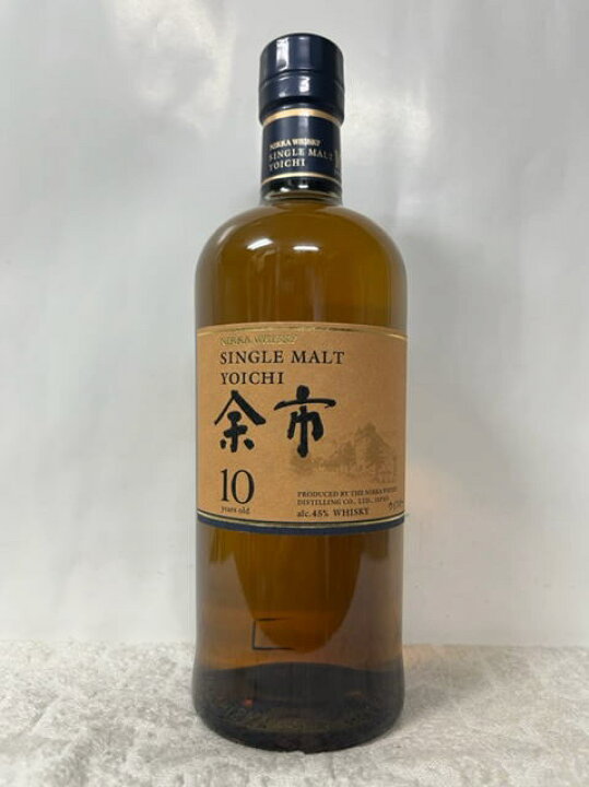 楽天市場】ニッカ ウイスキー シングルモルト 余市 10年 45度 700ml 