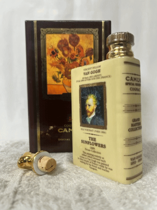 楽天市場】(ミニチュア・古酒) カミュ ナポレオン ブック ゴッホ