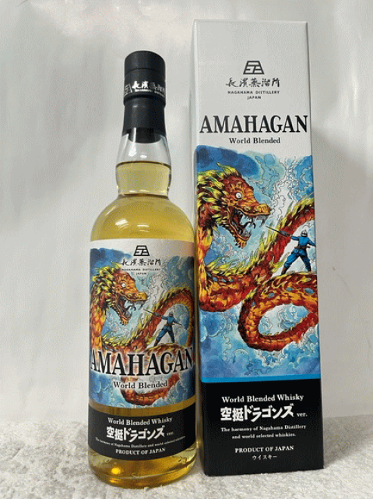 アマハガンWorld Blended . malt No.3 空挺ドラゴンズ 肉料理に合うウイスキー、長濱蒸溜所より漫画『空挺ドラゴンズ』コラボ