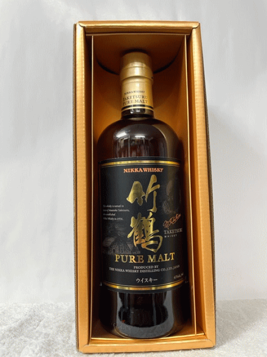 NIKKA ニッカ 竹鶴 ピュアモルト 旧黒ラベルの買取実績 | 買取
