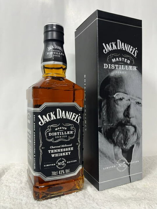楽天市場】ジャックダニエル マスターディスティラー No.5 43度 700ml 