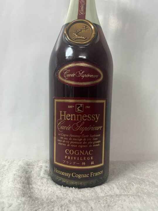 楽天市場】(希少・古酒・正規品) ヘネシー キュヴェスペリオーレ 赤 