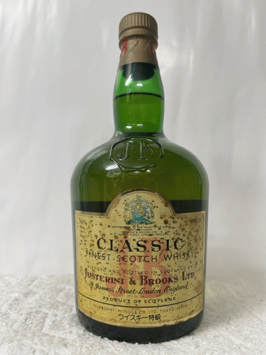 楽天市場】(1980年代流通のレア、大古酒.正規品) ウイスキー特級 J&B