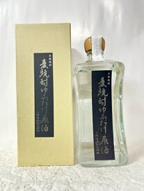 (極少量生産本数 限定品) 大分県:小野酒造 本格麦焼酎 (限定品) ゆふだけ原酒 全量 2005年 製造 32度 720ml 専用箱付