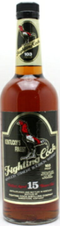 楽天市場】ファイティングコック 15年 51.5度 700ml : ECHIGOYA