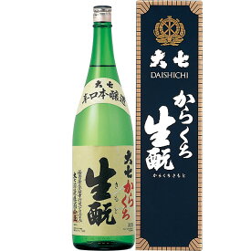 ×6 大七 からくち生もと 本醸造 1800ml×6本 日本酒 清酒 1.8L 【お取寄せ品】お時間かかることがあります。