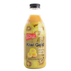ニュージーランド産ゴールドキウィジュースストレート果汁100%使用無加糖・防腐剤・着色料不使用1000ml x 2本セット