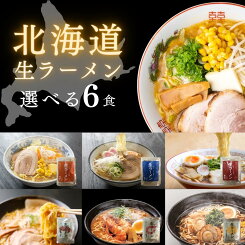 選べる北海道生ラーメン 6食 マルワ製麺 送料無料 ラーメン 北海道ラーメン らーめん 海鮮 帆立 みそ 醤油 味噌 塩 海老みそ カニみそ ギフト お取り寄せグルメ 北海道小麦 国産 産直 産直グルメ つけ麺 しょうゆ 海鮮ラーメン 北海道海鮮 調理簡単 スープ