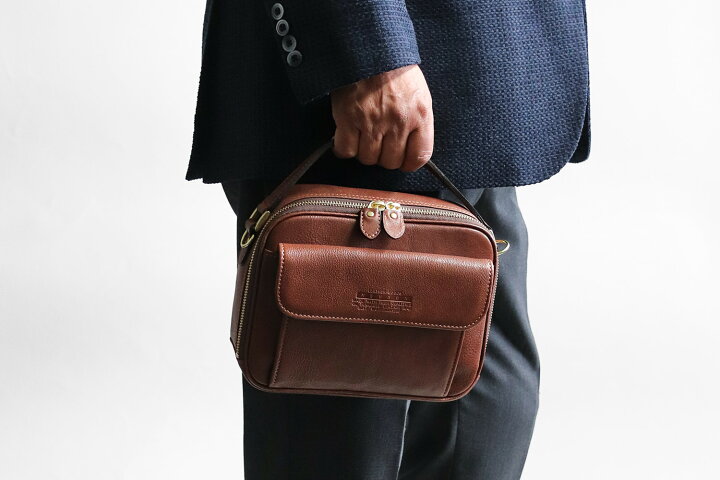 楽天市場】青木鞄 牛革 セカンドバッグ 2way A5 ショルダーバッグ  