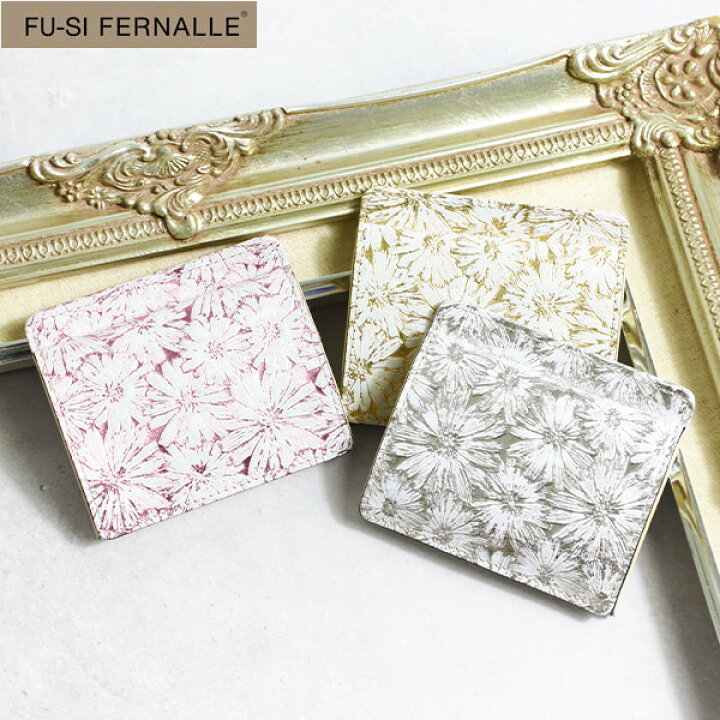 楽天市場】牛革 コンパクトウォレット ミニ財布 FU-SI FERNALLE フーシ 