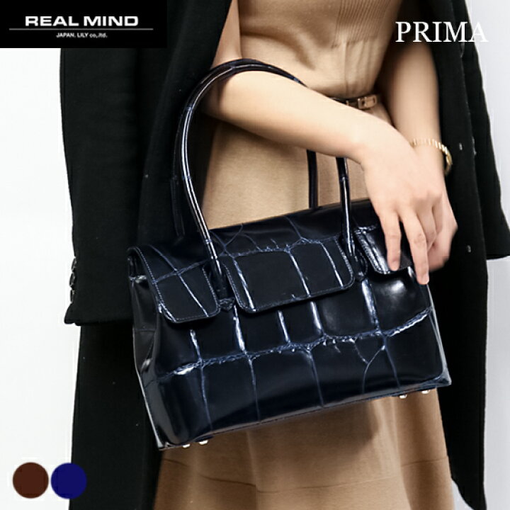 楽天市場】牛革 トートバッグ レディース REALMIND リアルマインド 
