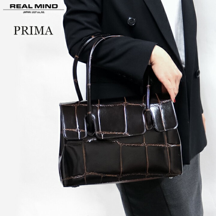 楽天市場】牛革 トートバッグ レディース REALMIND リアルマインド 