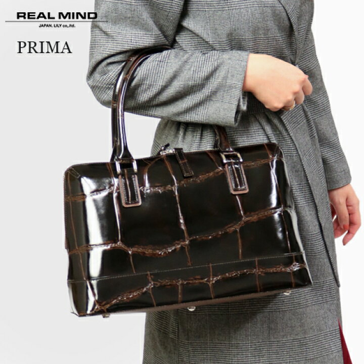 楽天市場】牛革 トートバッグ レディース REALMIND リアルマインド 